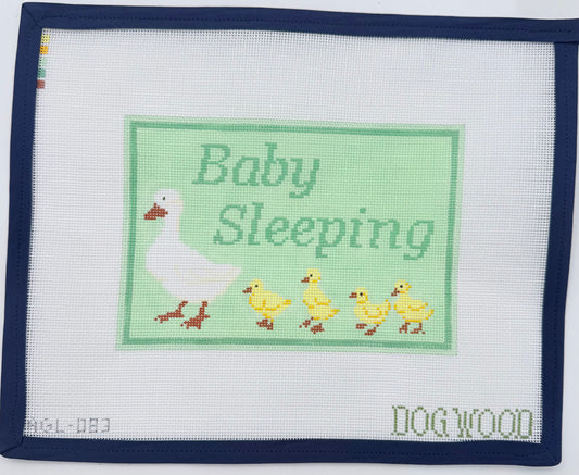 Baby Sleeping Green