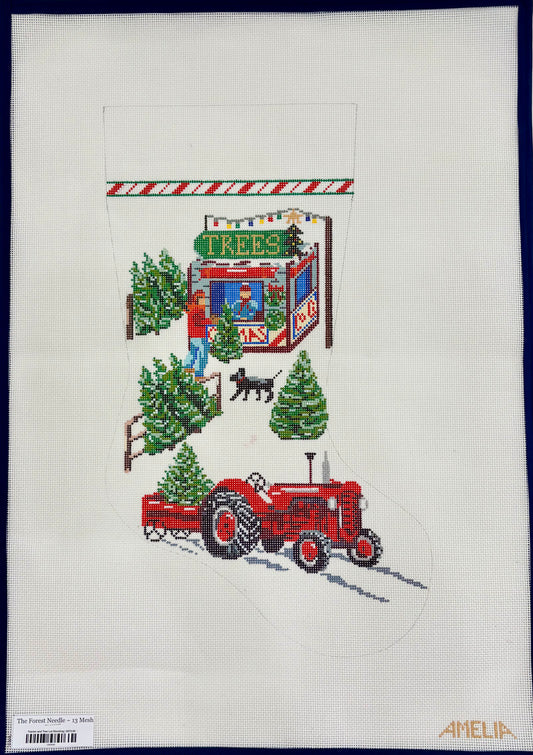 Tractor and Tree Lot Stocking