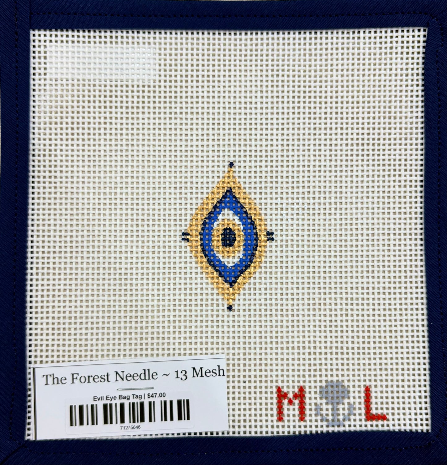 Evil Eye Bag Tag