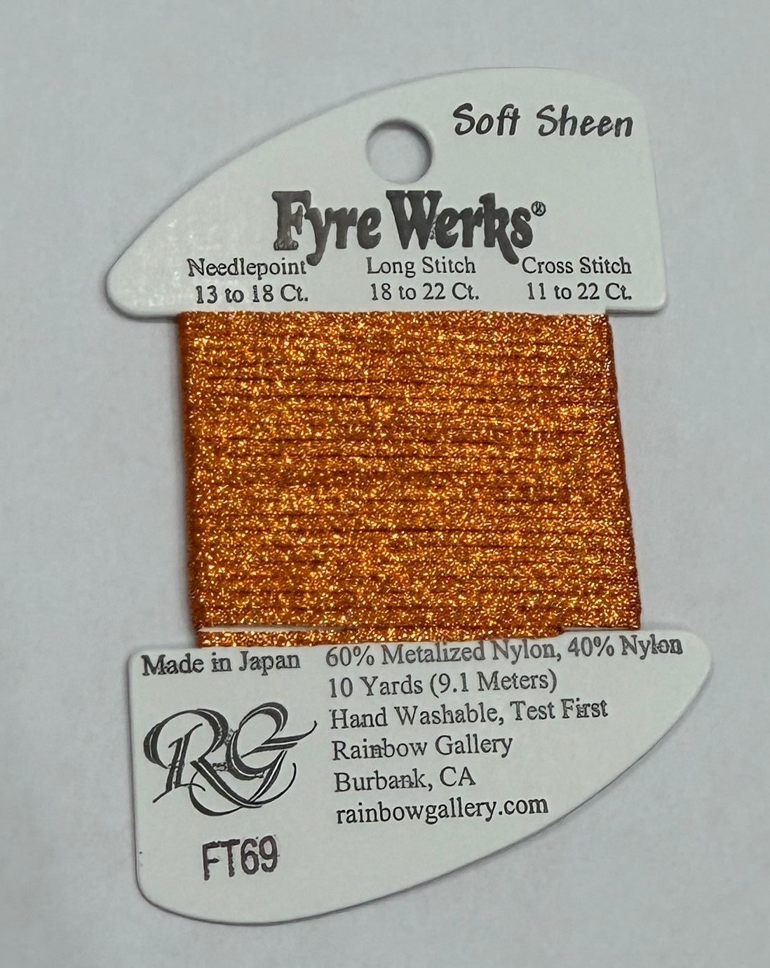 Fyre Werks Burnt Orange