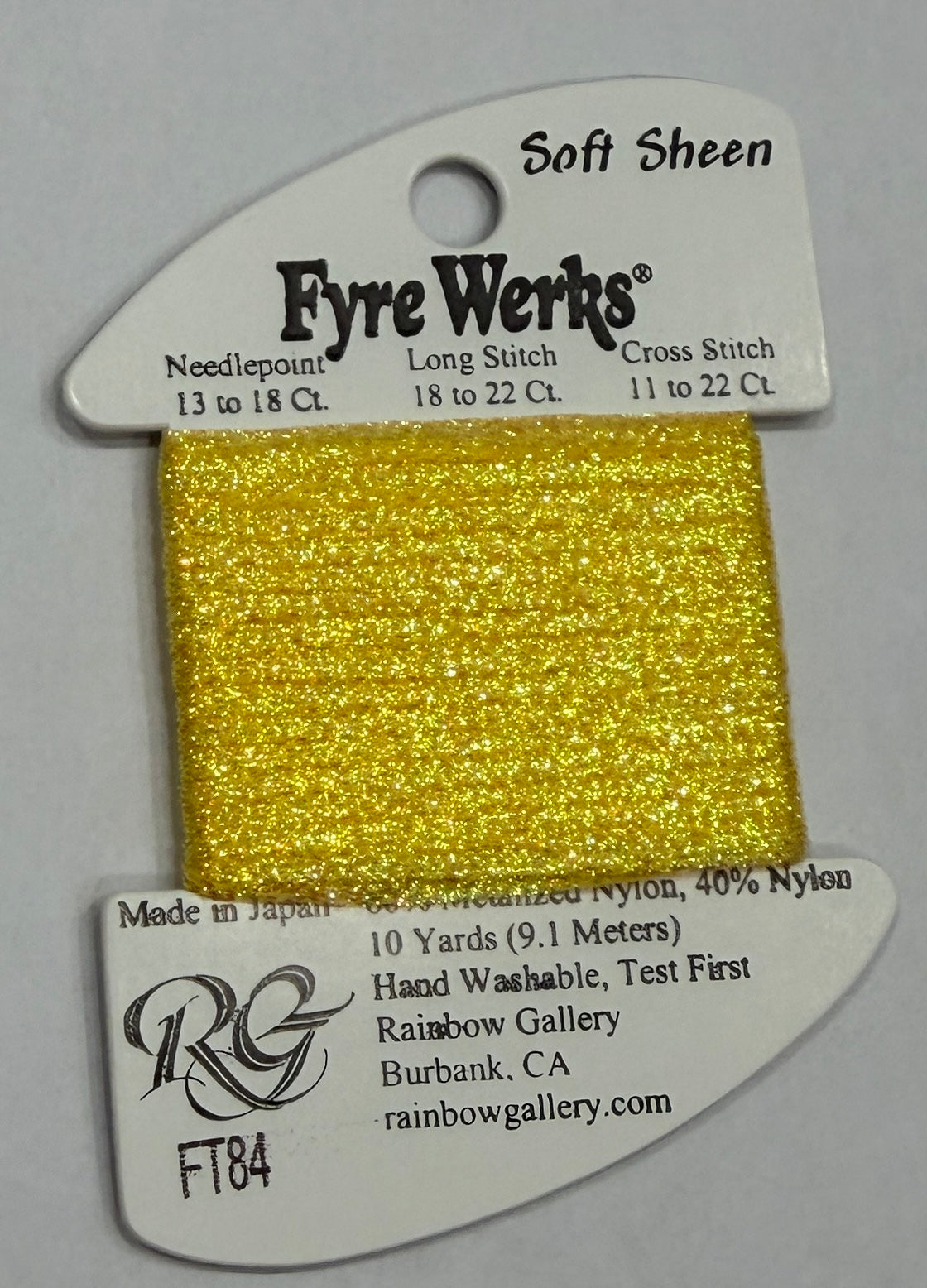 Fyre Werks Yellow Pearl