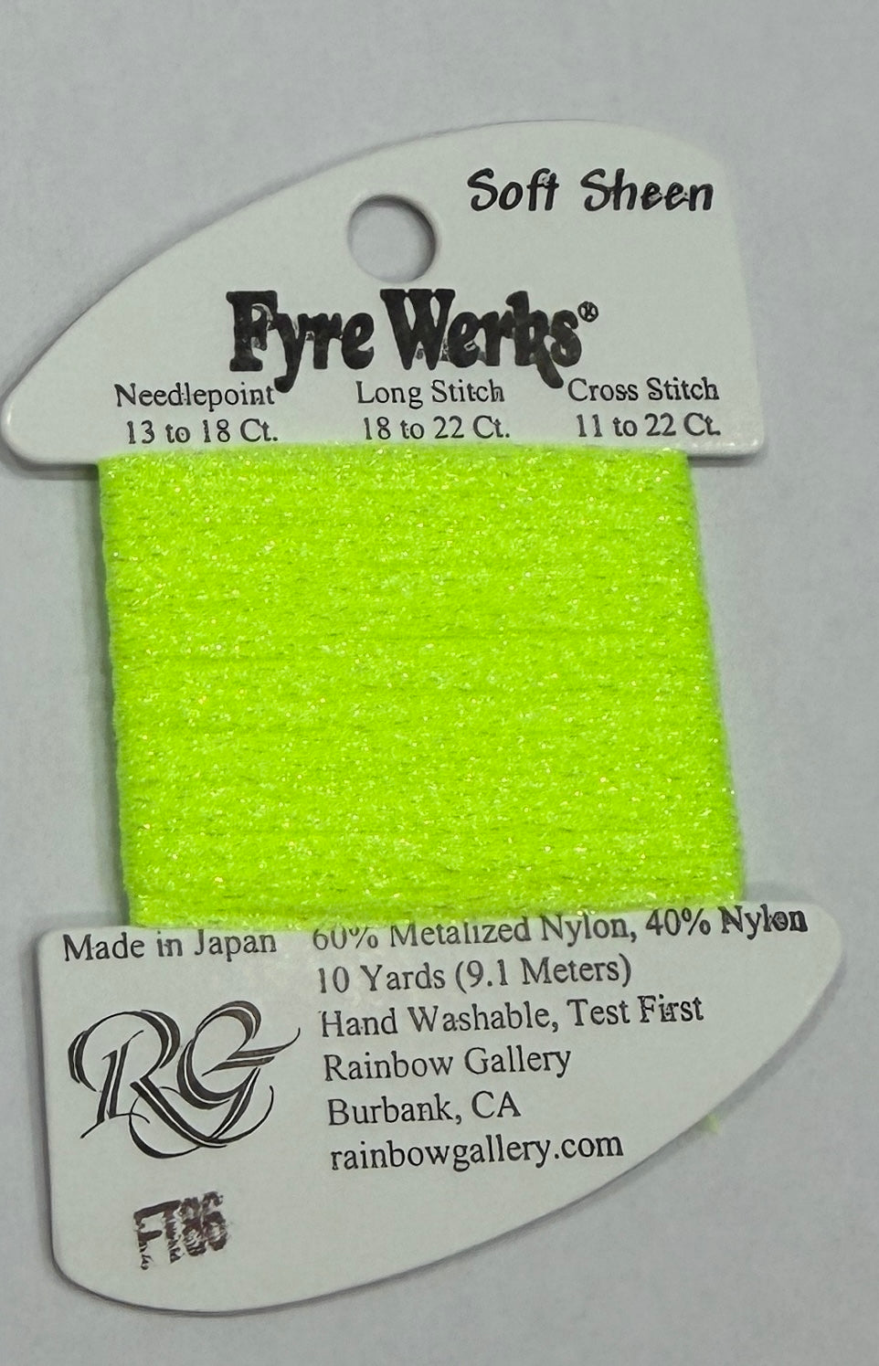 Fyre Werks Sharp Green
