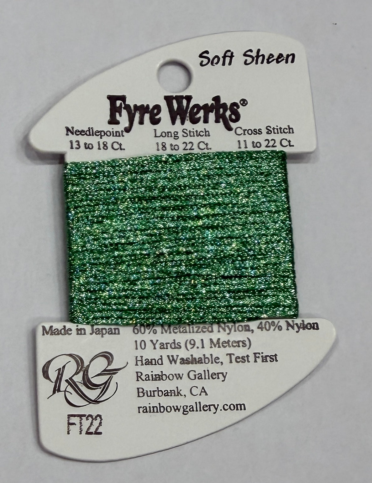 Fyre Werks Emerald Green