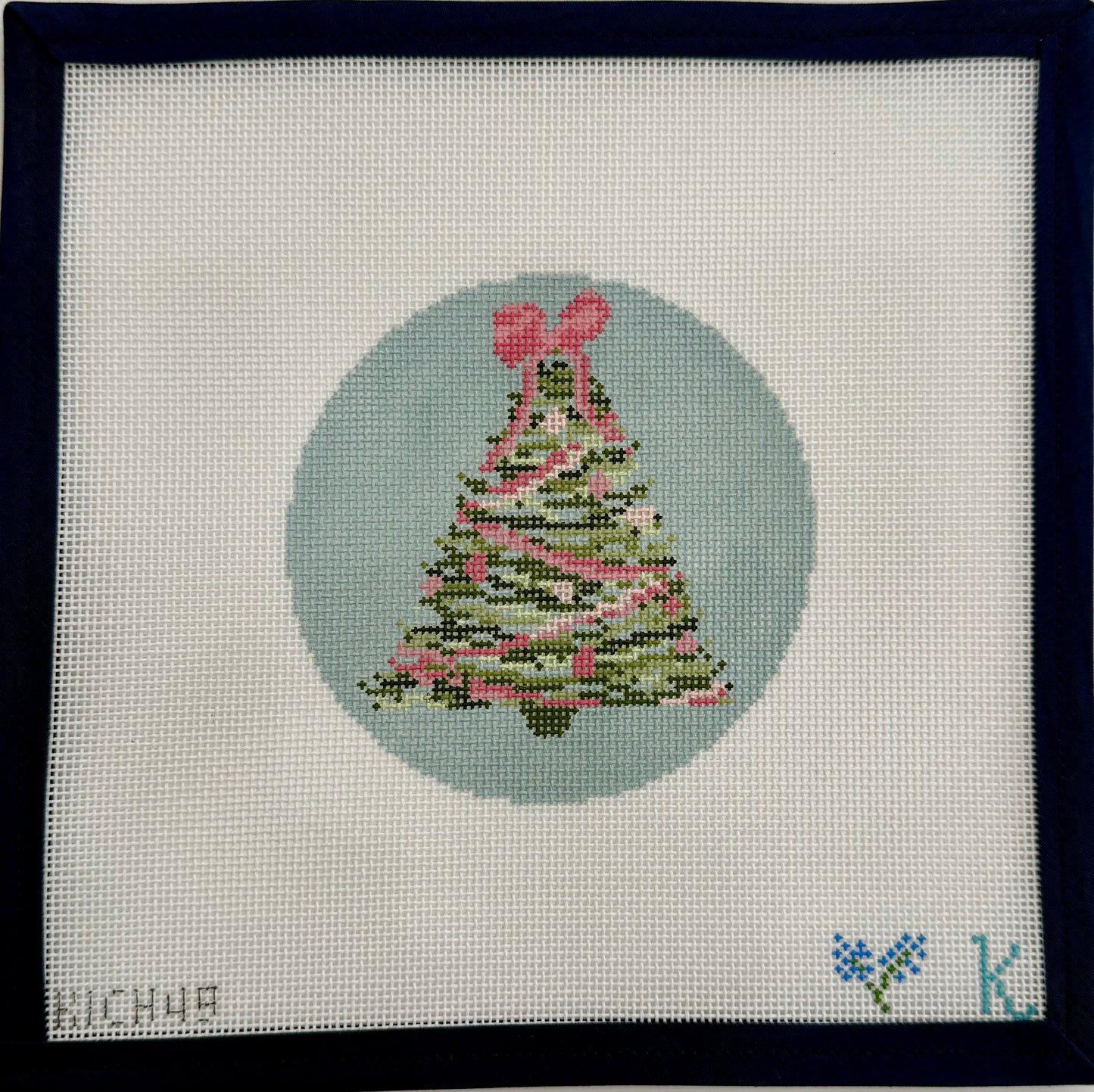 Blue Tree Ornament