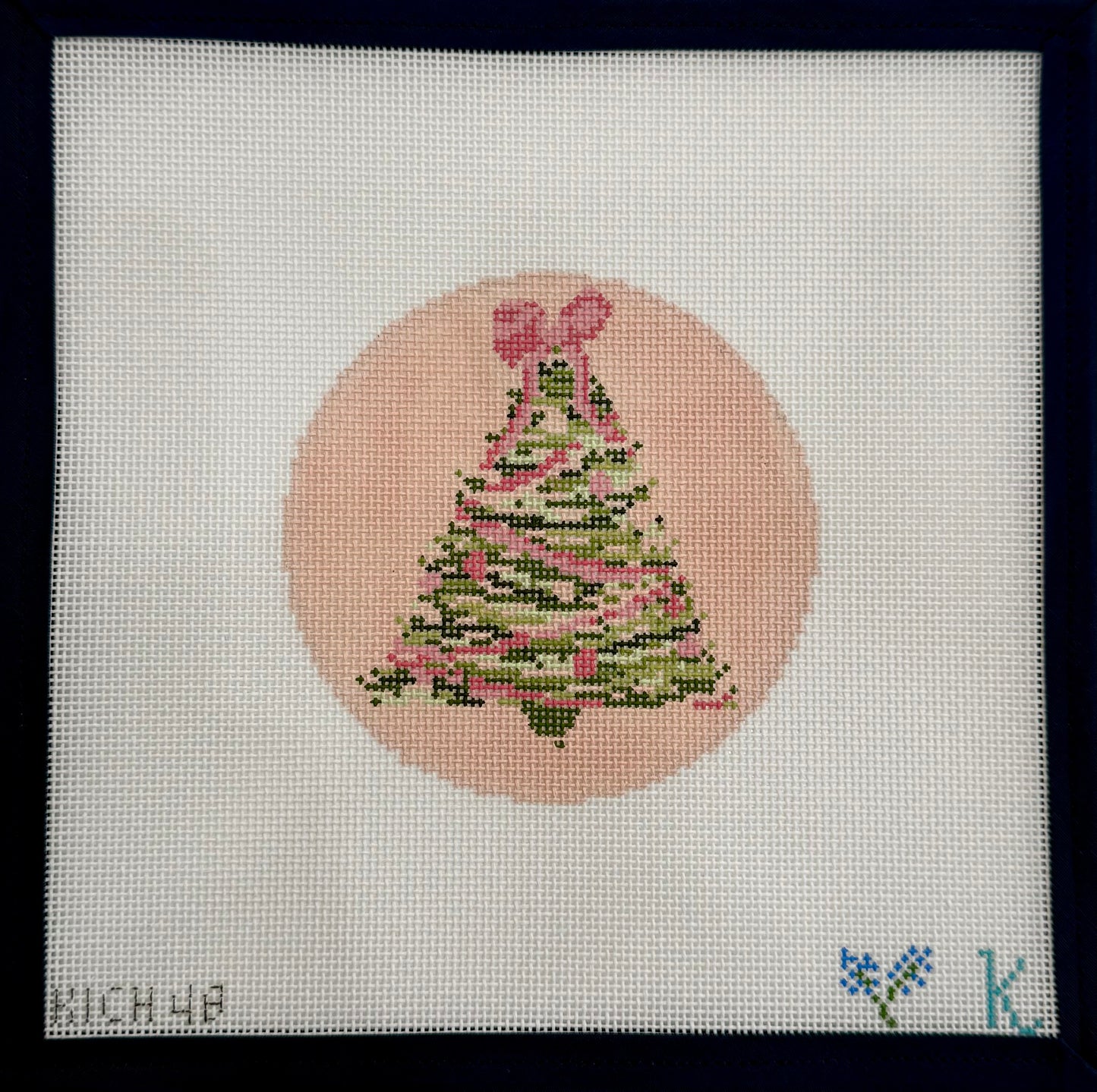 Pink Tree Ornament