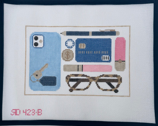 Clutch Contents Blue