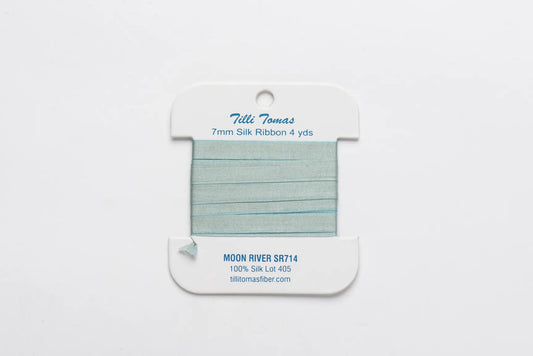 Silk Ribbon Moon River