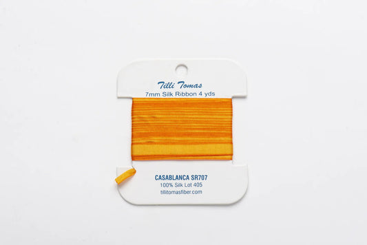 Silk Ribbon Casablanca