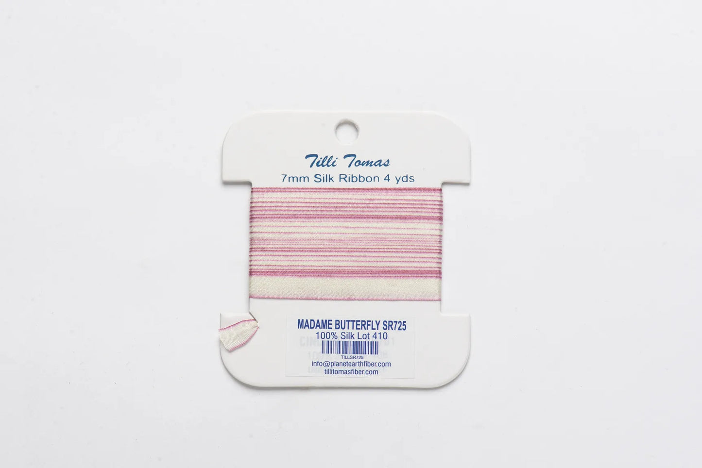 Silk Ribbon Madame Butterfly