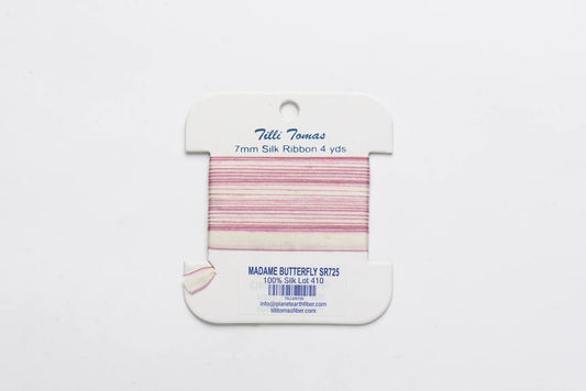 Silk Ribbon Madame Butterfly